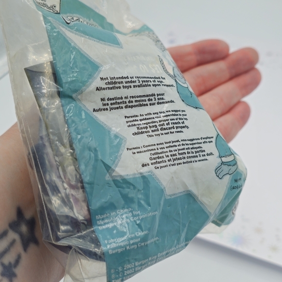 Vintage 2002 Burger King The Simpsons Kang Creepy Classic Kids Meal Toy - Picture 4 of 4